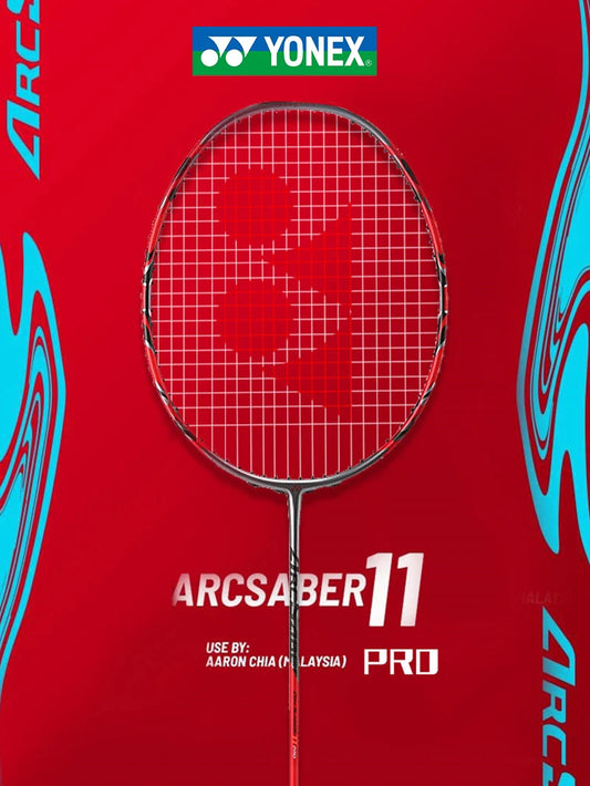 Yonex Original ARCSABER 11 PRO Badminton Racket ARC 7 PRO High Quality Speed Carbon Fiber Professional Rackets Set with Line