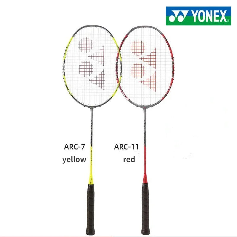 Yonex Original ARCSABER 11 PRO Badminton Racket ARC 7 PRO High Quality Speed Carbon Fiber Professional Rackets Set with Line